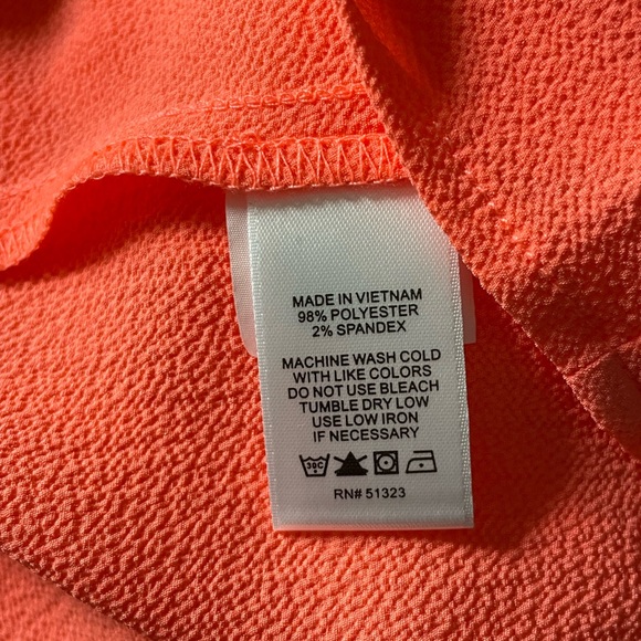 CeCe Women's Textured Coral Tank Top Size XXS New with Tag - Picture 8 of 8